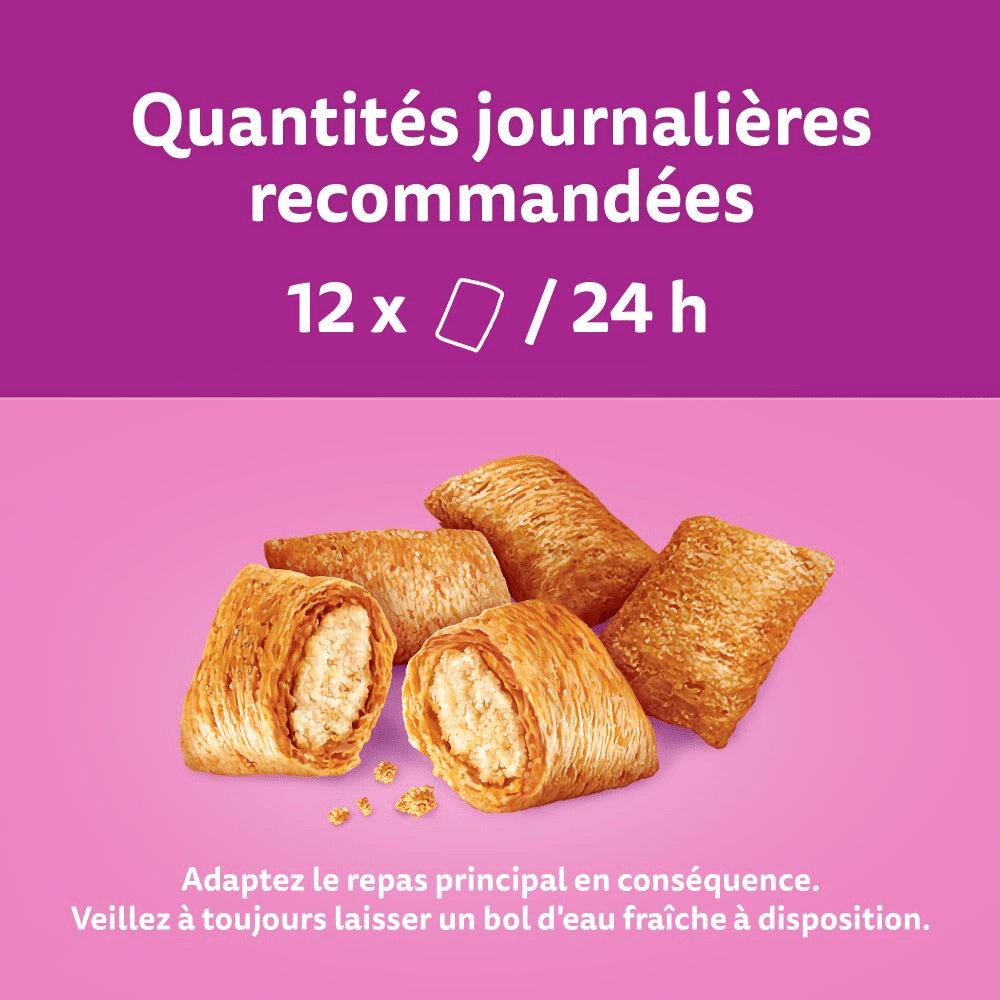 WHISKAS® TEMPTATIONS™ Au Poulet Et Fromage Friandises Pour Chat Adulte 180g - 4