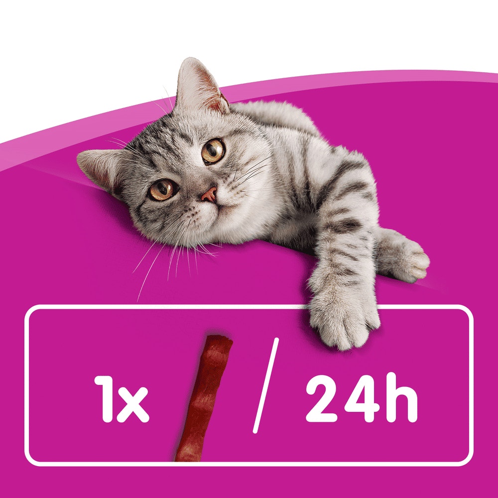 WHISKAS® Sticks Au Saumon Friandises Pour Chat Adulte 3 x 6g - 4