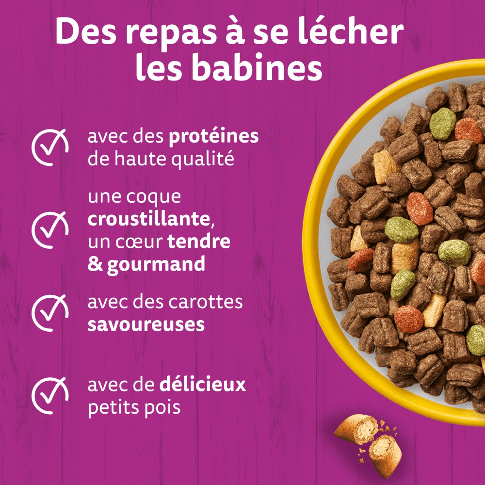 WHISKAS® Croquettes Au Poulet Pour Chat Adulte Stérilisé 1,4kg & 14kg - 3