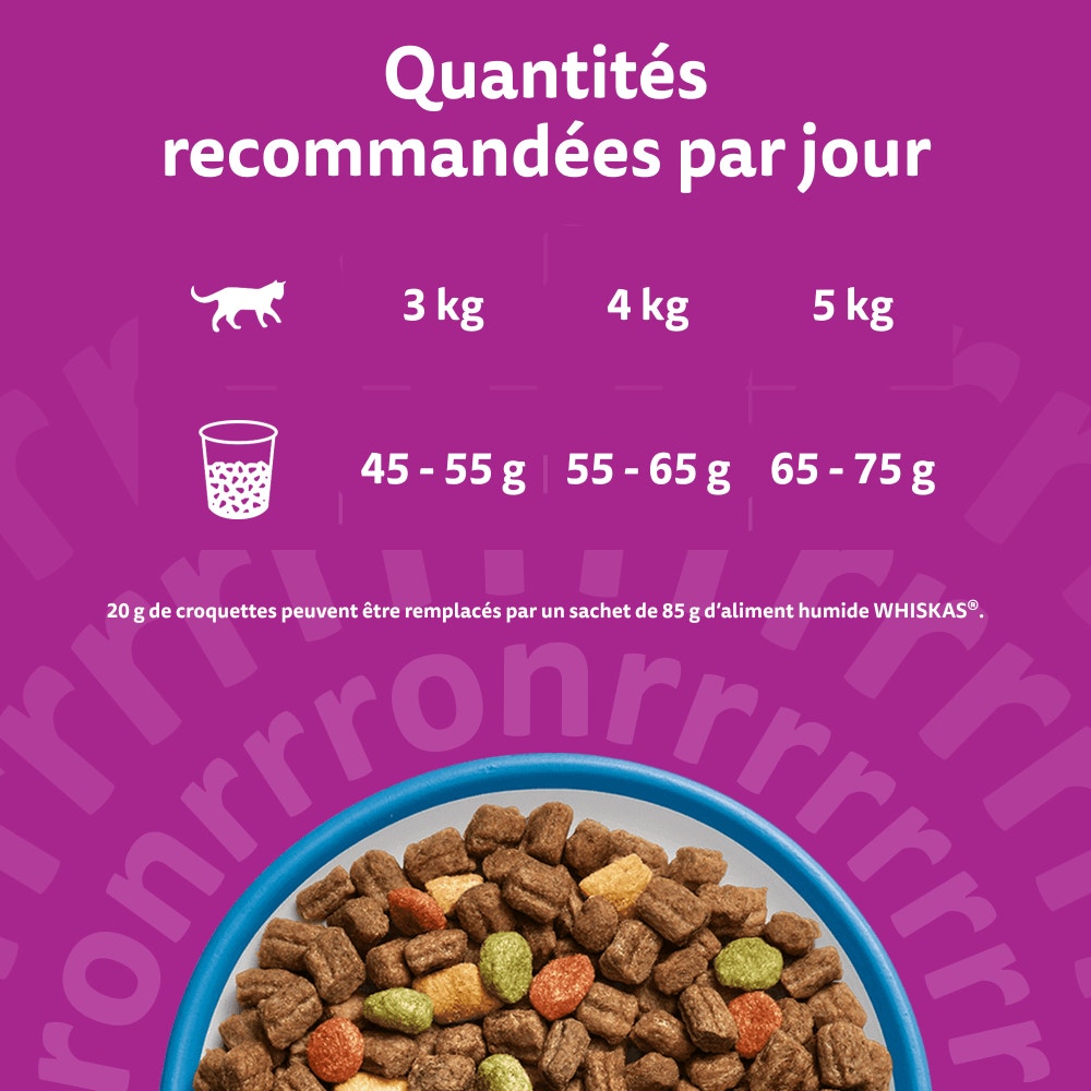 WHISKAS® Croquettes Au Thon Pour Chat Adulte 3,8kg - 5