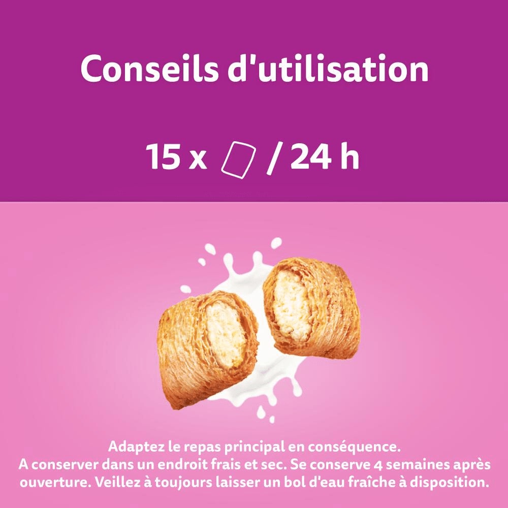 WHISKAS® MILKY TREATS Friandises pour chatons 50g - 4