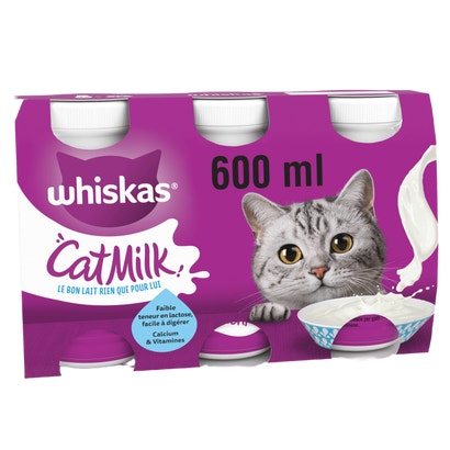 Lait En Bouteille Pour Chat Adult et Chatons