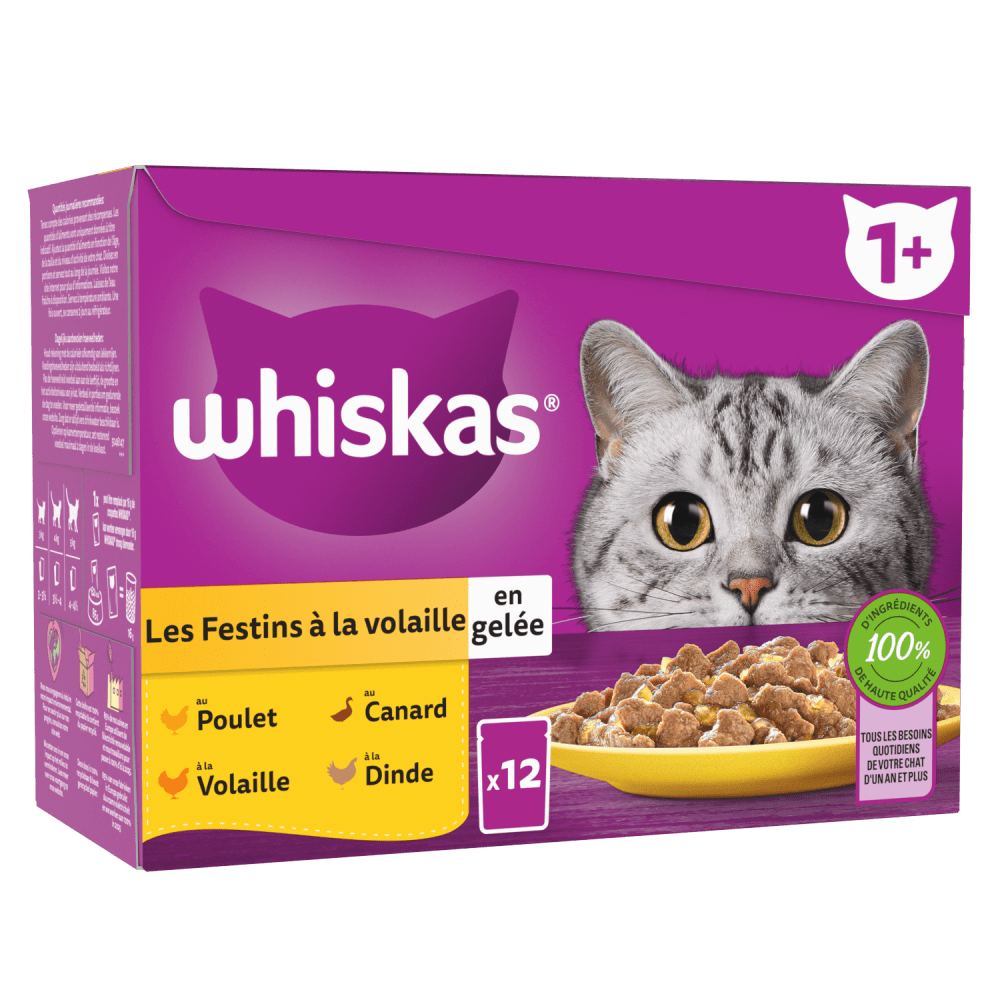 Whiskas - Alimentation Savoureuse pour Chats – Pharmanimo